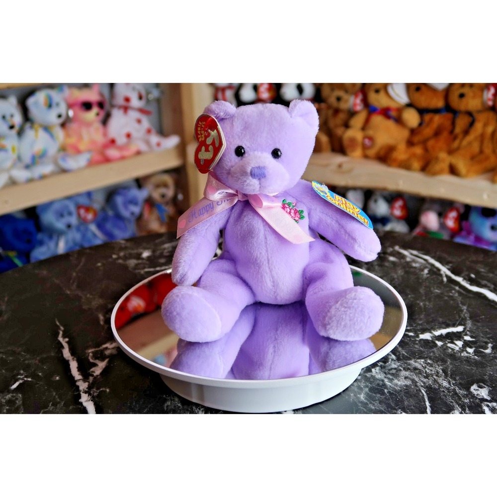 TY Beanie Babies 2.0 - Love To Mom Bear | Tag Issues | Vintage | Rare